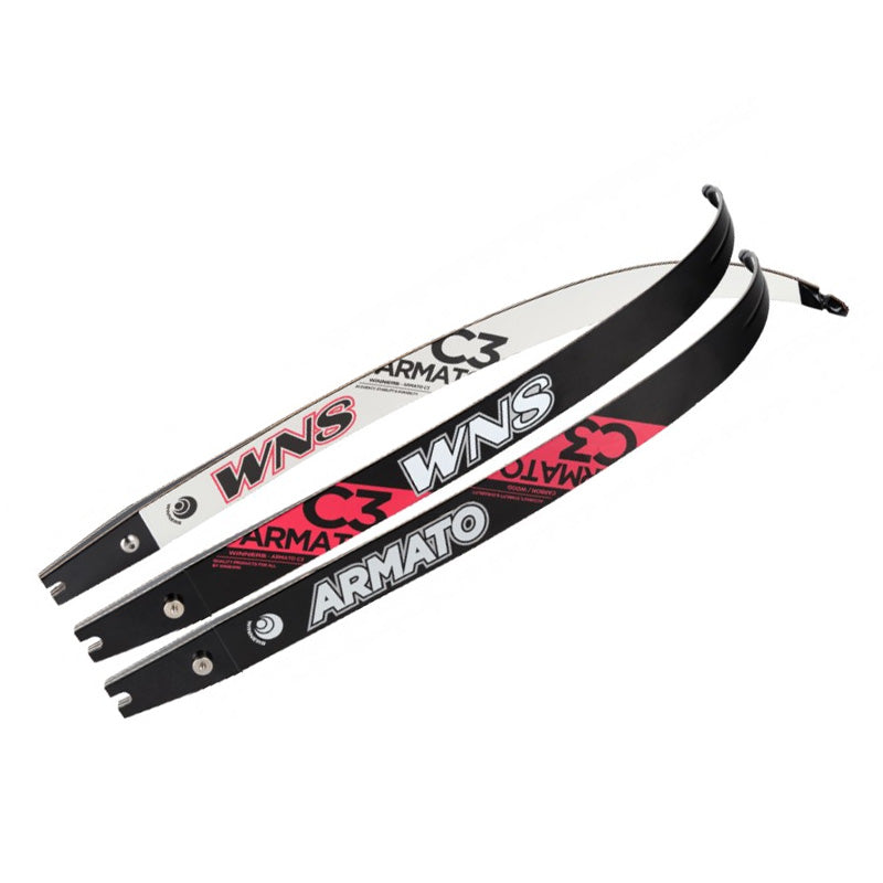 WNS Armato C3 ILF Recurve Limbs (Carbon/Wood)-Canada Archery Online