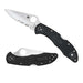 Spyderco Delica 4 Lockback Knife FRN Combination Edge (C11PSBK)-Canada Archery Online