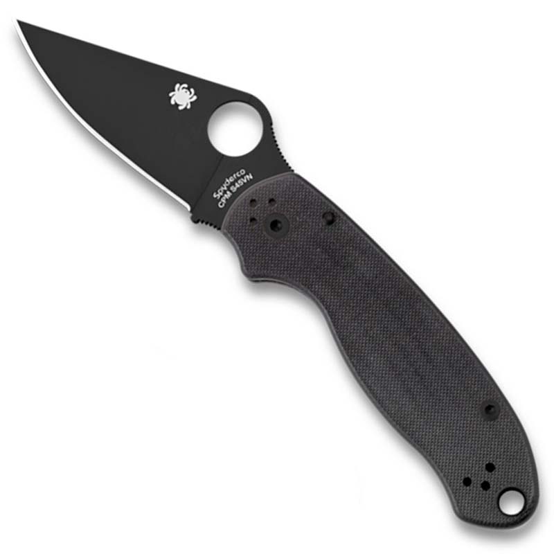 Spyderco Para 3 Black Blade G10 (C223GPBK)-Canada Archery Online